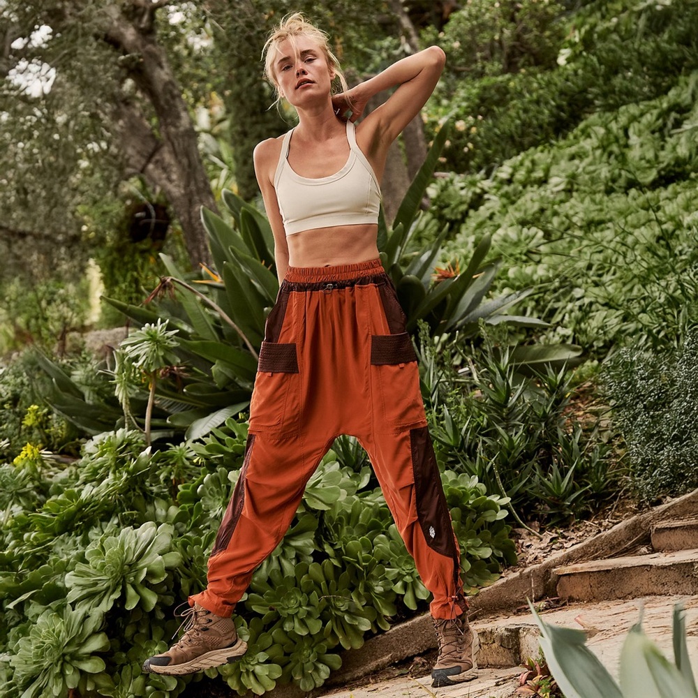 Free People Movement - Tricked Out Pants - Red Earth Combo